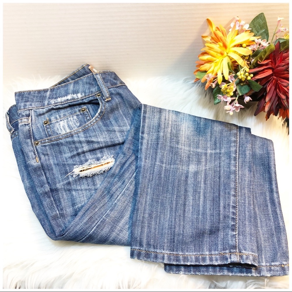 Heritage 1981 Distressed Denim Jeans Size 27